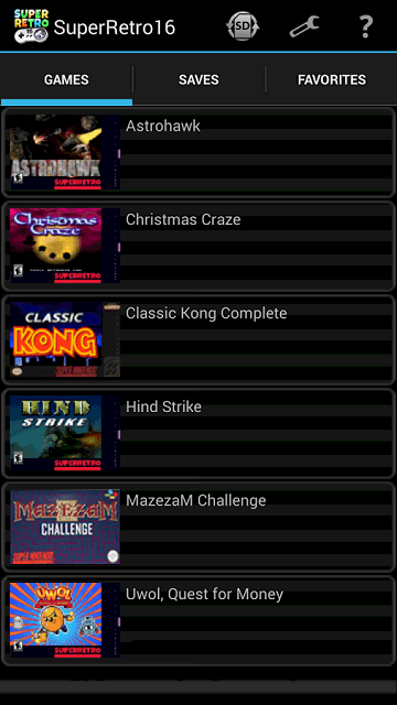 SNES-Emulator-Android-SuperRetro16-Lite
