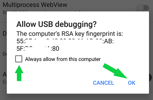 Allow Usb Debugging | Authorize Adb Commands On Android
