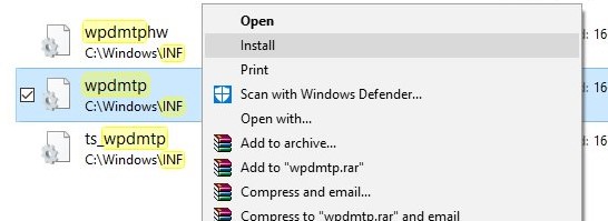 Fix Mtp Driver Installation On Windows 10