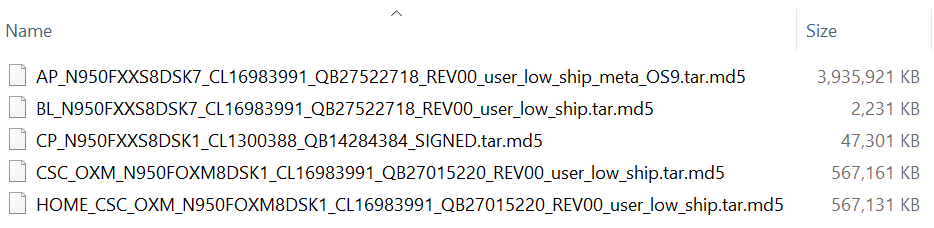 Install Stock Firmware On Samsung Galaxy Using Odin