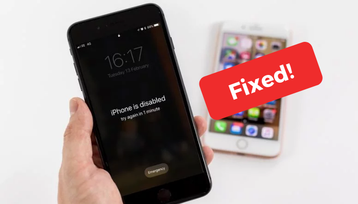 iPhone is Disabled - iPhone is Disabled? Here's How to Fix With or Without Connecting to iTunes Iphone Is Disabled? Here’s How To Fix With Or Without Connecting To Itunes
