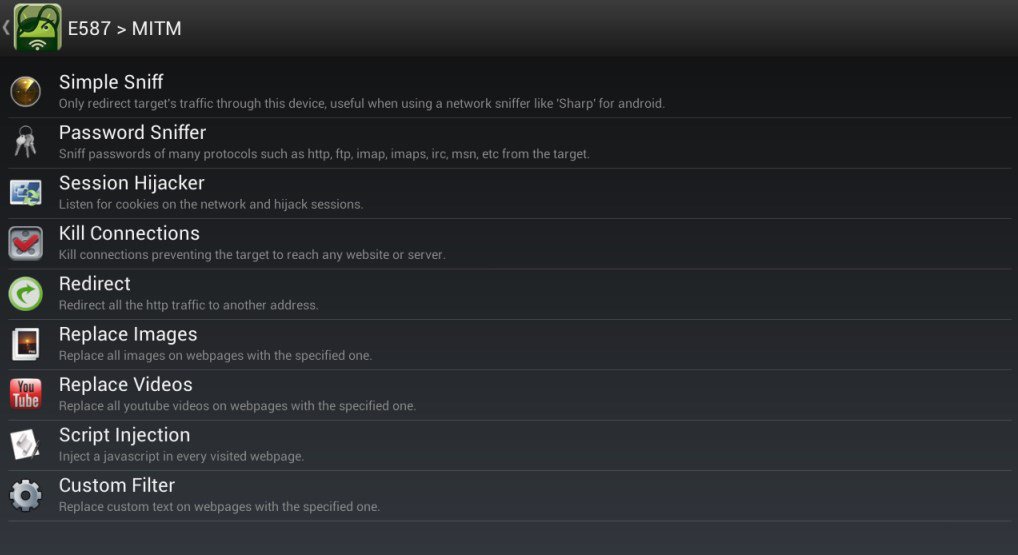Wi Fi Hacker Apps Android Dsploit 4 - Top 10 Best Wi-Fi Hacker Apps for Android Wi-Fi-Hacker-Apps-Android-Dsploit-4