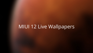 Miui 12 Live Wallpapers / Super Wallpapers | Download