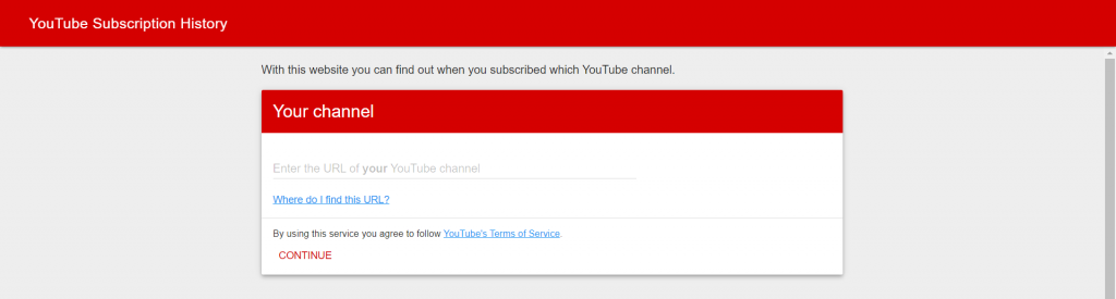 Find Out When You Subscribed To A Youtube Channel Find Out When You Subscribed To A Youtube Channel