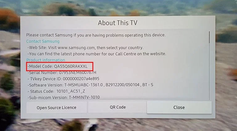 How To Find Samsung Tv Model Number (lookup And Decode Guide) How To Find Samsung Tv Model Number (lookup And Decode Guide)