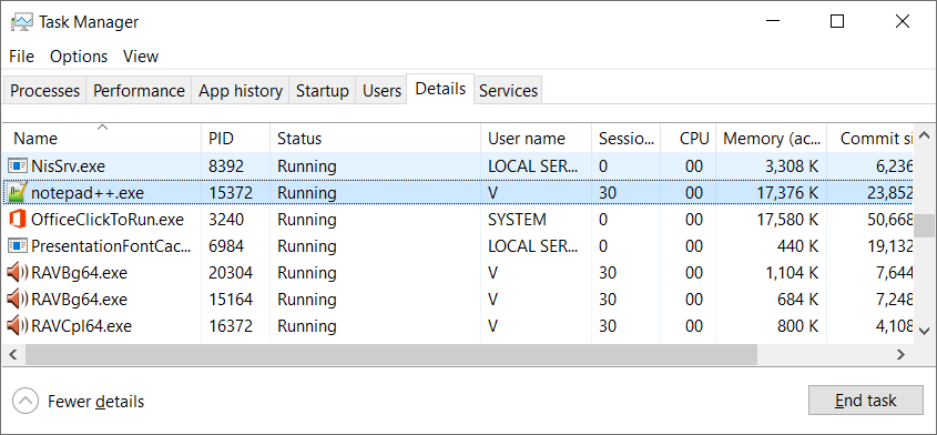 Copy Process Details From Windows Task Manager To The Clipboard Copy Process Details From Windows Task Manager To The Clipboard
