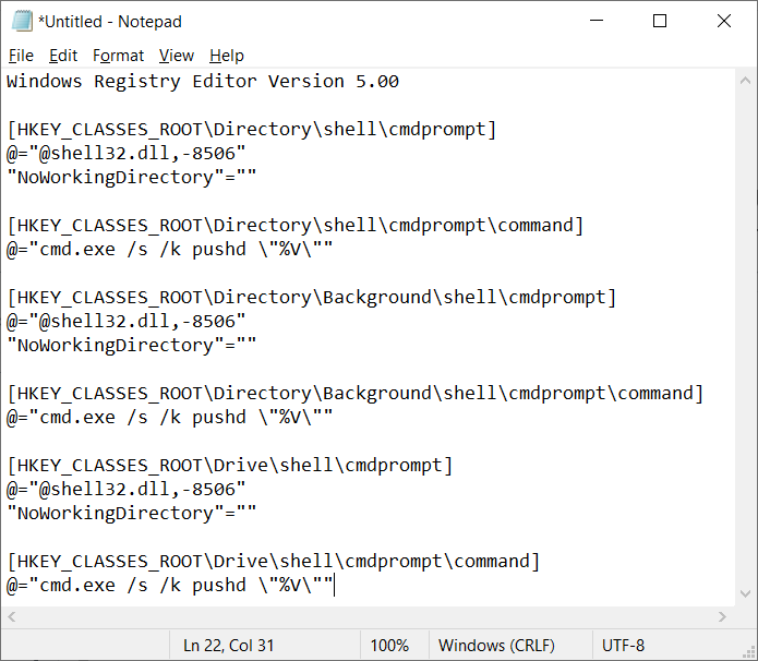 How To Create And Deploy .reg Files (registration Entries) In Windows?