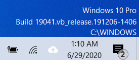 Display Build Info, Edition And Windir Path In The Desktop Display Build Info, Edition And Windir Path In The Desktop
