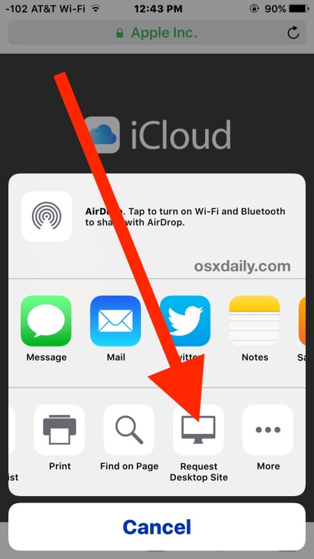 Guide To Login To Icloud.com From Iphone/ipad