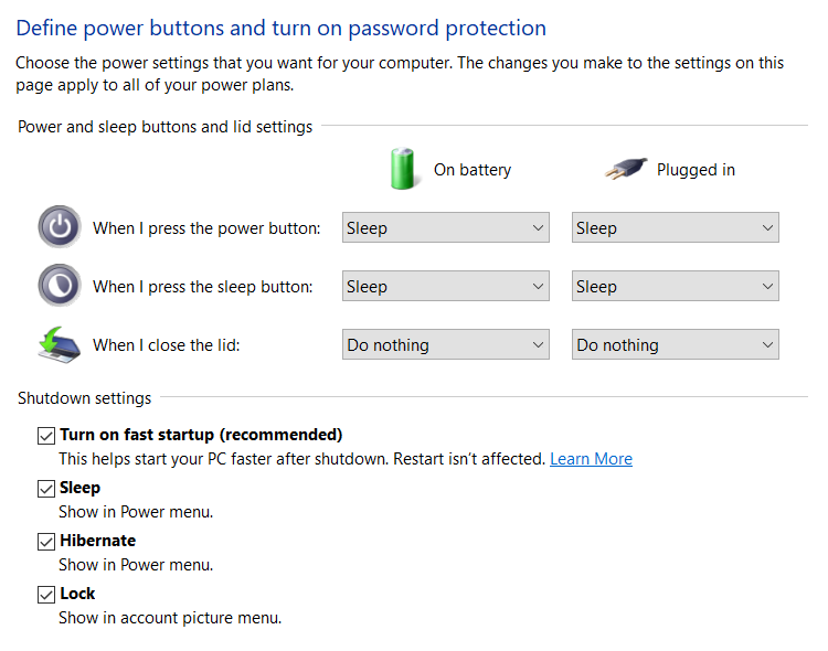 Bring Back Hibernate Option To The Win X Menu In Windows 10 Bring Back Hibernate Option To The Win X Menu In Windows 10