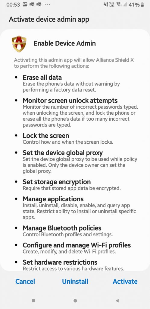 [apk] Alliance Shield X: The Free Samsung Package Disabler That Works Without Root