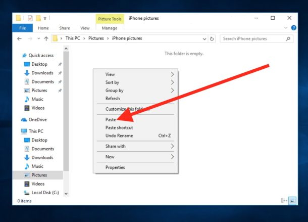 How To Transfer Photos From Iphone To Windows 10 Pc