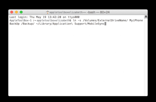 Guide To Back Up Iphone To An External Drive Using Terminal In Macos Mojave Guide To Back Up Iphone To An External Drive Using Terminal In Macos Mojave