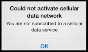 Fix “could Not Activate Cellular Data Network” Issue On Iphone