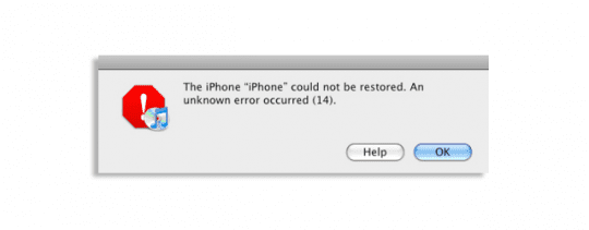 How To Fix Itunes Error Code 14?