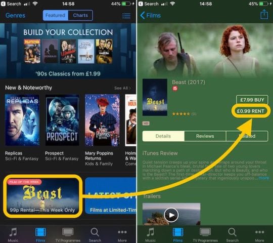 How To Rent Movies On Itunes And Watch Them Offline On My Iphone Or Ipad?
