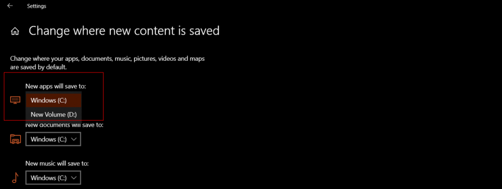 image 15 - Change Microsoft Store Install Location On Windows 10 Change Microsoft Store Install Location On Windows 10