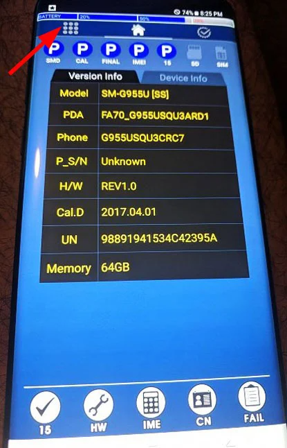 Samsung Factory Binary Mode