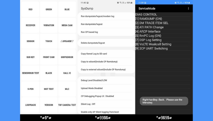 List Of Samsung Secret Codes In 2020