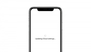 Updating Icloud Settings Stuck