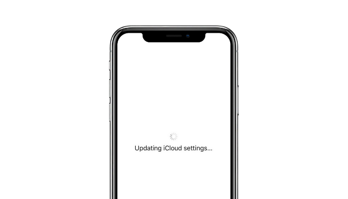 Updating Icloud Settings Stuck