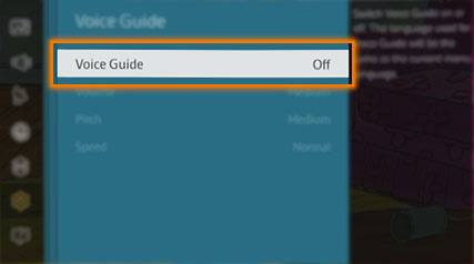 How To Turn Off Voice Guide On Samsung Smart Tv