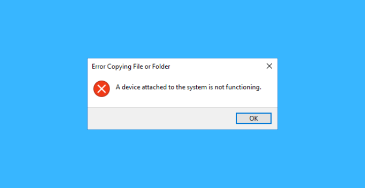 a device attached to the system is not functioning - Fix "A Device Attached to The System is Not Functioning” in Windows A Device Attached To The System Is Not Functioning
