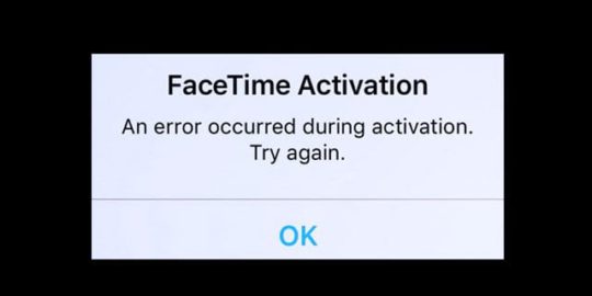 an error occurred during activation. try again facetime activation error 6 - FaceTime Activation "An error occurred during activation. Try again" - Fix! “an Error Occurred During Activation. Try Again” Facetime Activation Error Fix!