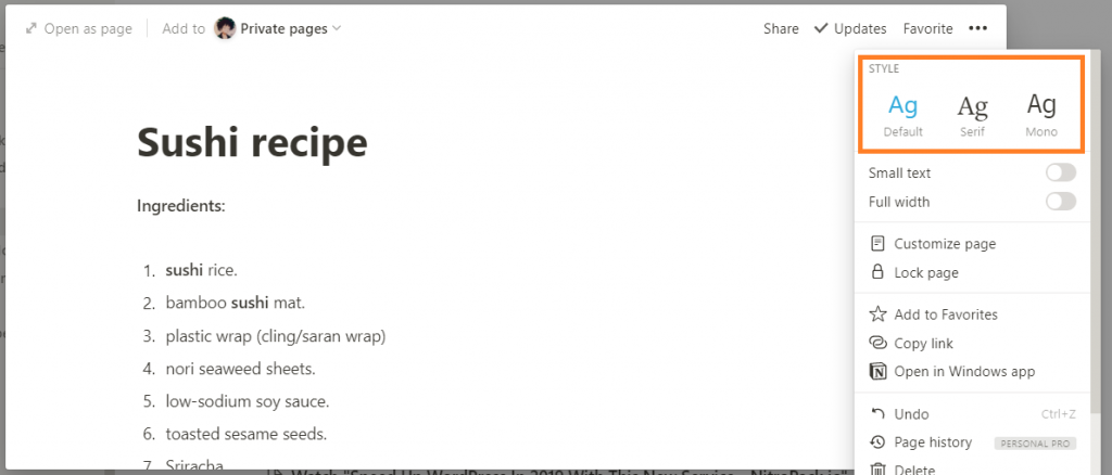 change font notion 6 - How To Change The Font In Notion? How To Change The Font In Notion