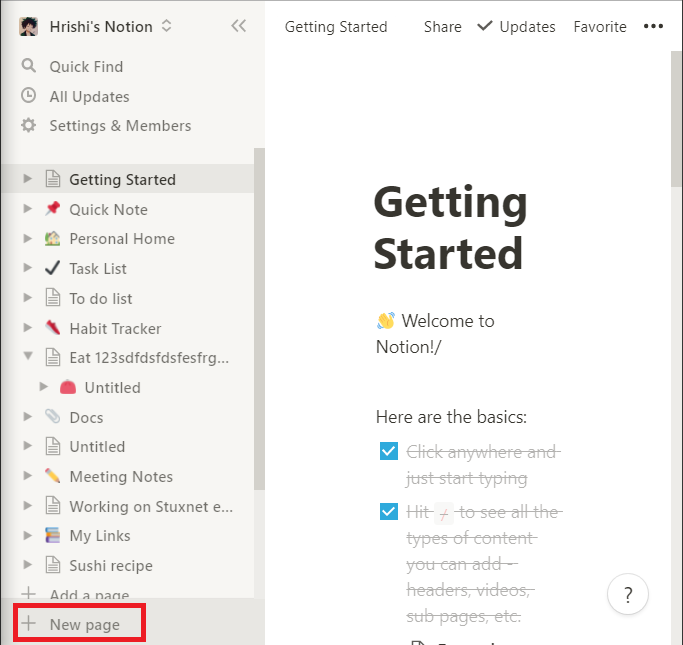 create folder notion 8 2 - How To Create A Folder In Notion? How To Create A Folder In Notion
