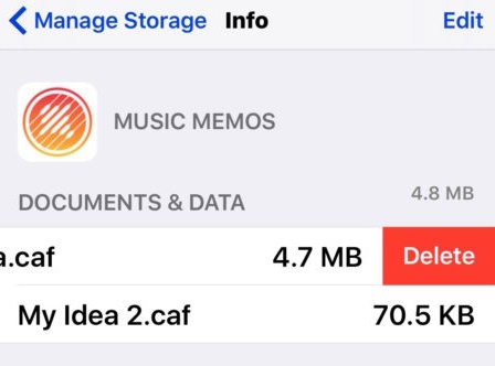 Delete Documents & Data On Iphone Or Ipad To Free Up Storage