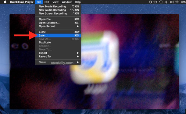 Guide To Record Video On Mac With Webcam Using Quicktime