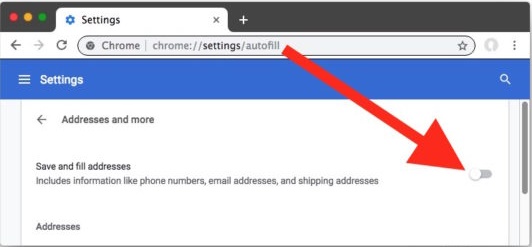 How To Remove Google Chrome Autofill Suggestions