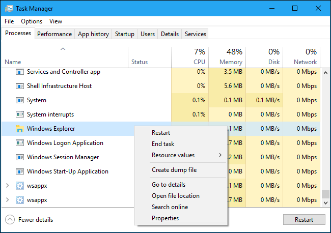 fix taskbar not working on windows 10 2 - Windows 10: Taskbar Not Working (Solved) How To Fix Taskbar Not Working On Windows 10