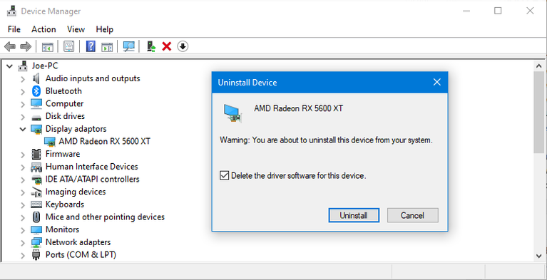 Monitor Blinking On and Off 6