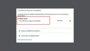 Dns Server Unavailable