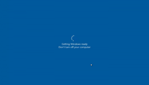 Windows 10: Stuck On Getting Windows Ready (fixed)