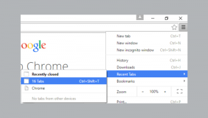 How To Restore Closed Tabs In Chrome
