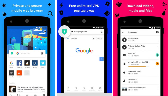 Excellent Vpn Browsers For Android