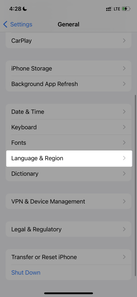 Change iPhone Language 2 - iPhone App Store Get button does nothing (app not downloading) Change iPhone Language 2