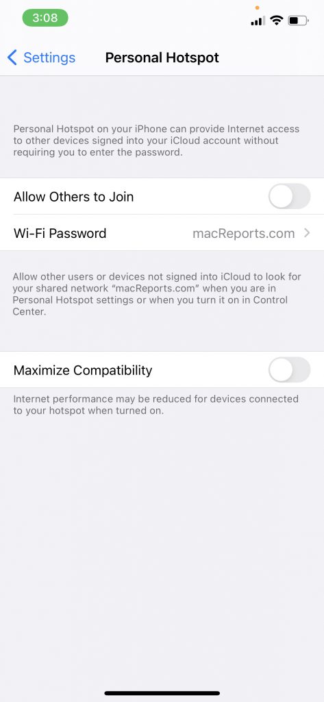 Iphone Personal Hotspot Keeps Disconnecting/turning Off (fix)