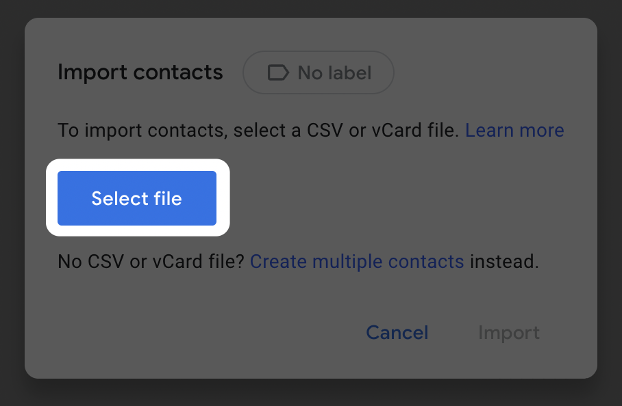 Import iPhone Contacts to Google Contacts 2