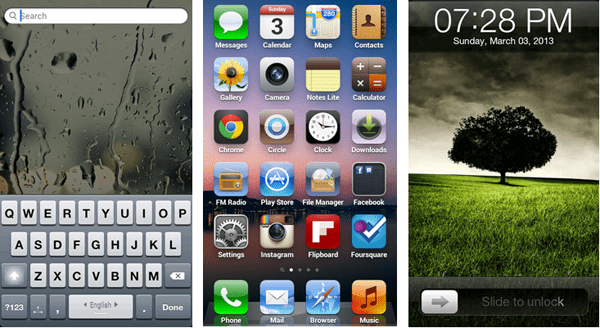 Make Your Android Device look like an iPhone1 - Make Your Android Device look like an iPhone Make Your Android Device Look Like An Iphone