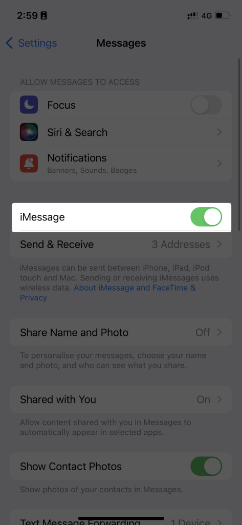 Prevent iPad from getting iPad Texts Calls 5 - Prevent iPad from getting iPhone Texts and Calls Prevent Ipad From Getting Iphone Texts And Calls