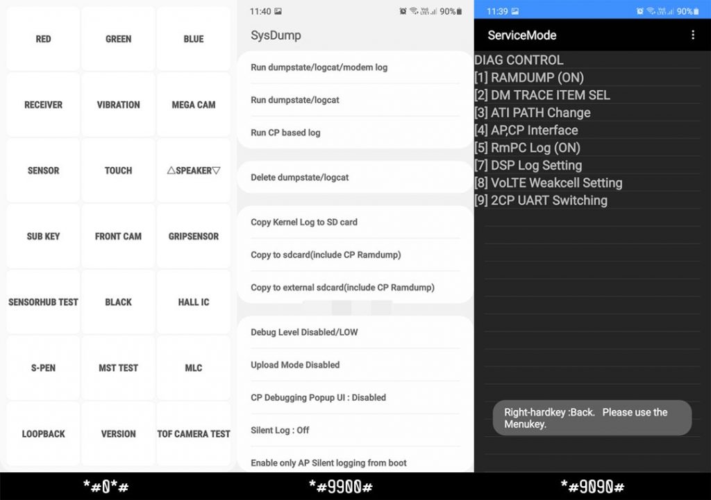 Samsung Secret Codes (complete List) For Every Samsung Device