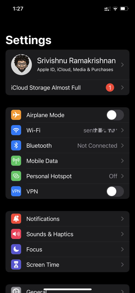 View WiFi Password iPhone 1