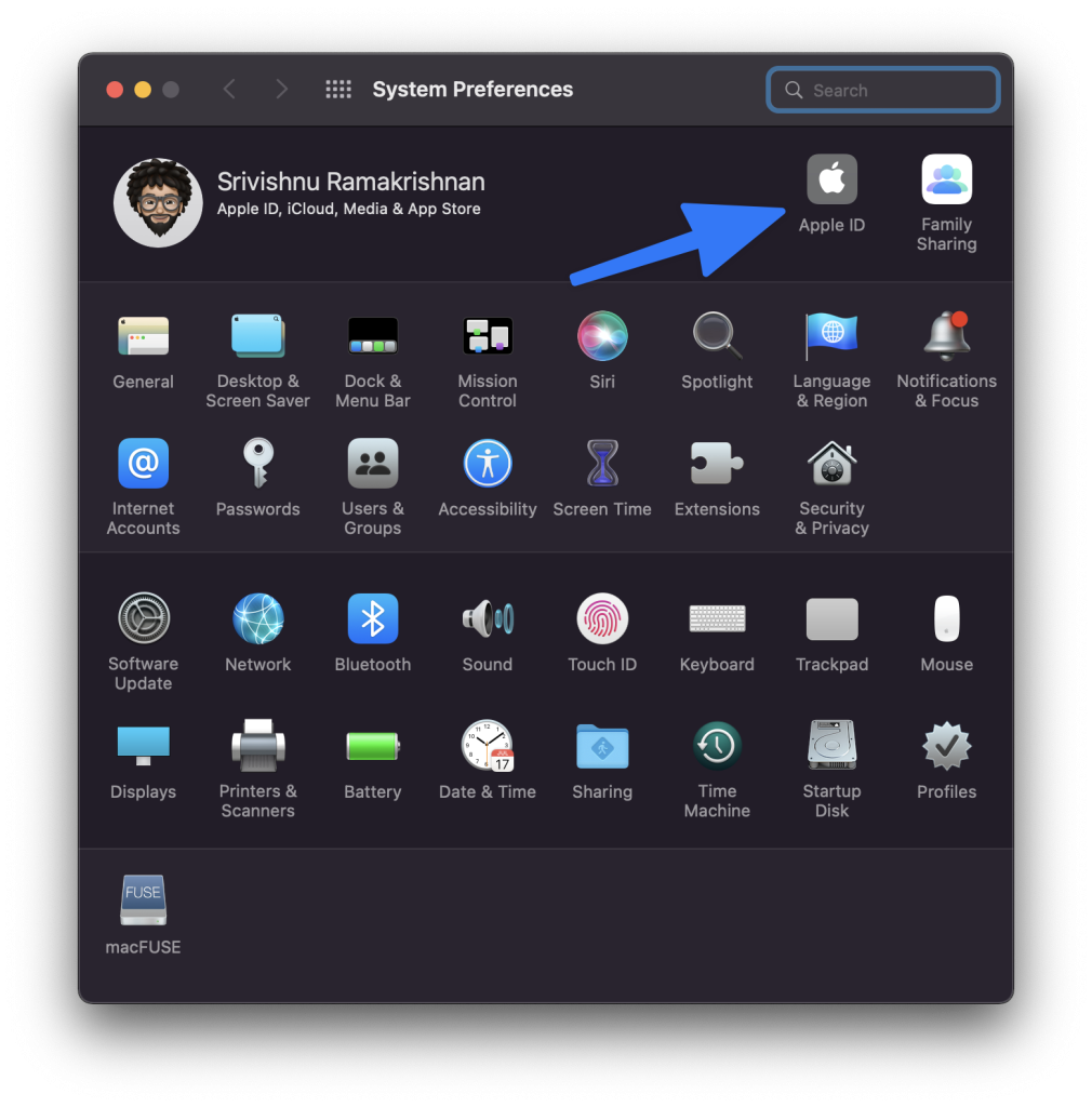 iCloud Keychain Mac 1