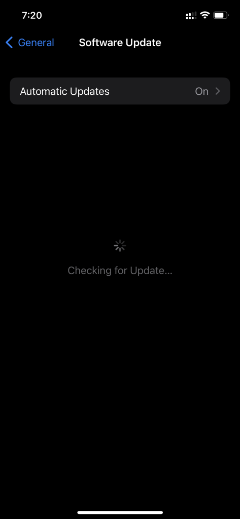 iPhone Check for iOS Update 3 - How to make iMessage conversation go from green to blue iPhone Check for iOS Update 3