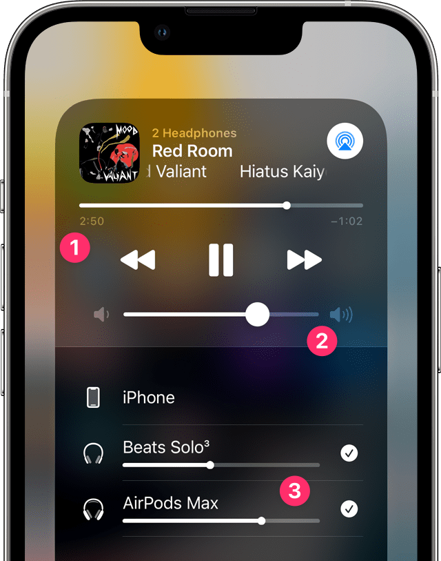 iPhone Connect Multiple Wireless Headphones 2