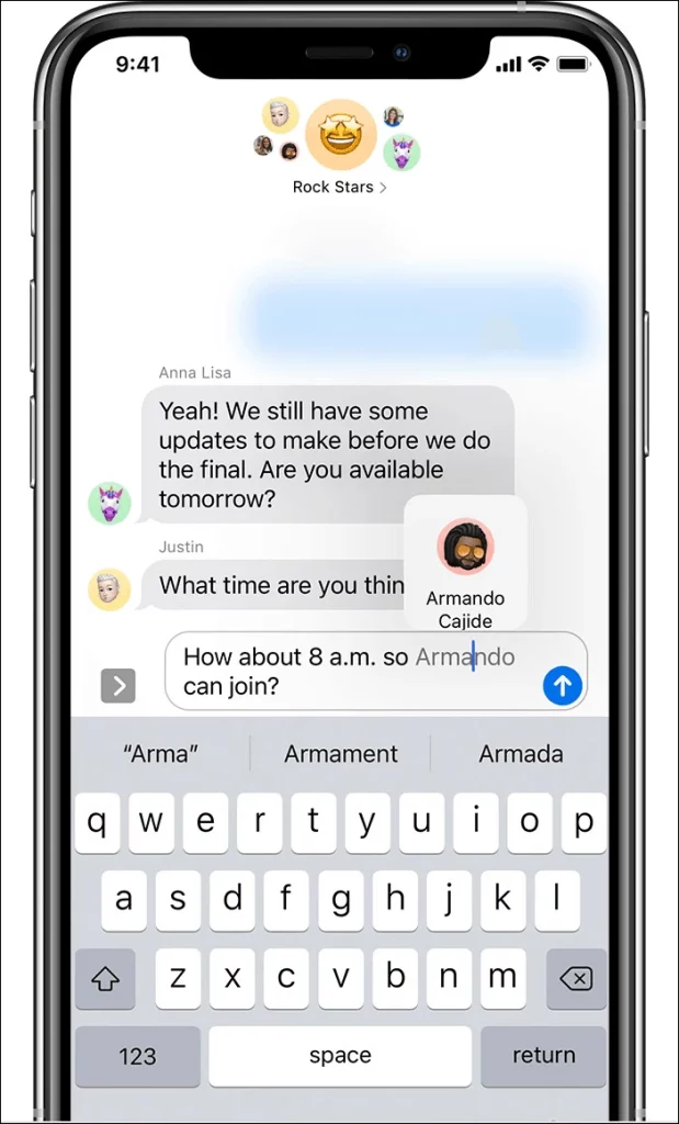 How to Mention @ Someone in iMessage All Things How1 - How to Mention (@) Someone in iMessage? How to Mention @ Someone in iMessage All Things How1